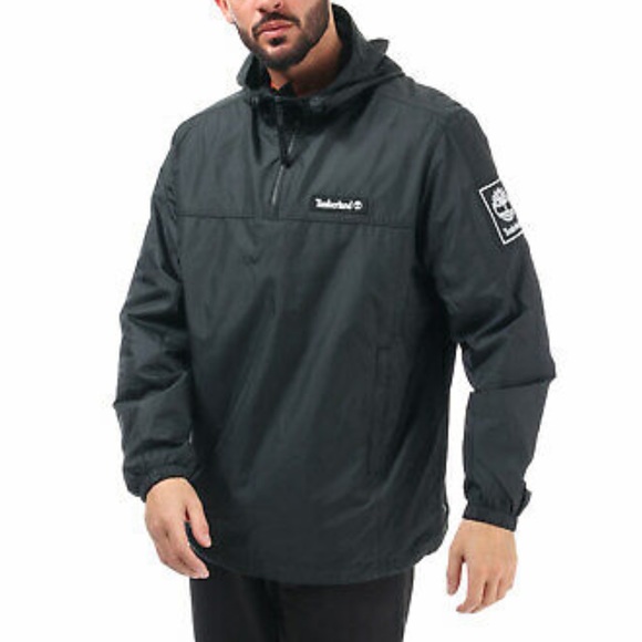 timberland windbreaker hooded pullover